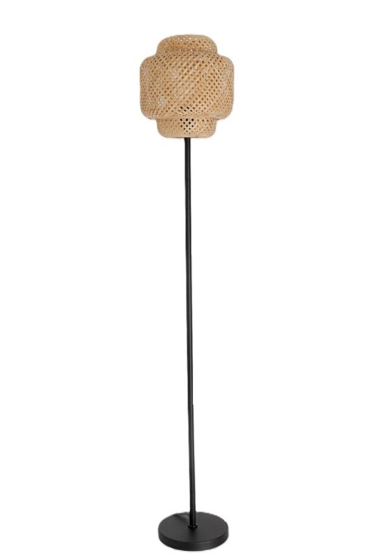 Lampa podłogowa Bambusowa LLs 1xE27 1szt.