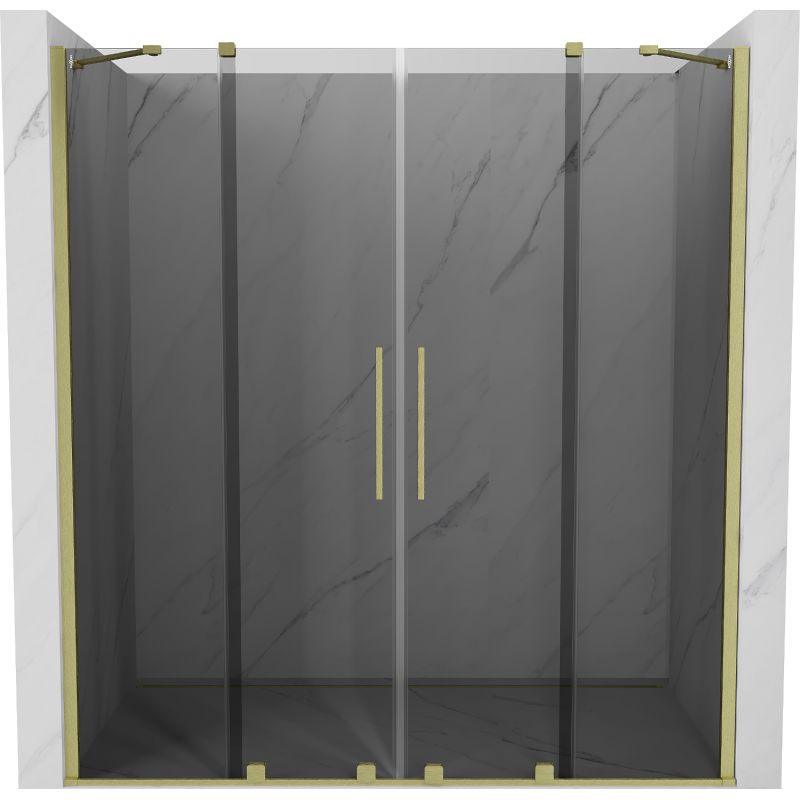 Drzwi prysznicowe rozsuwane Mexen Velar grafit 170 cm 1 szt.