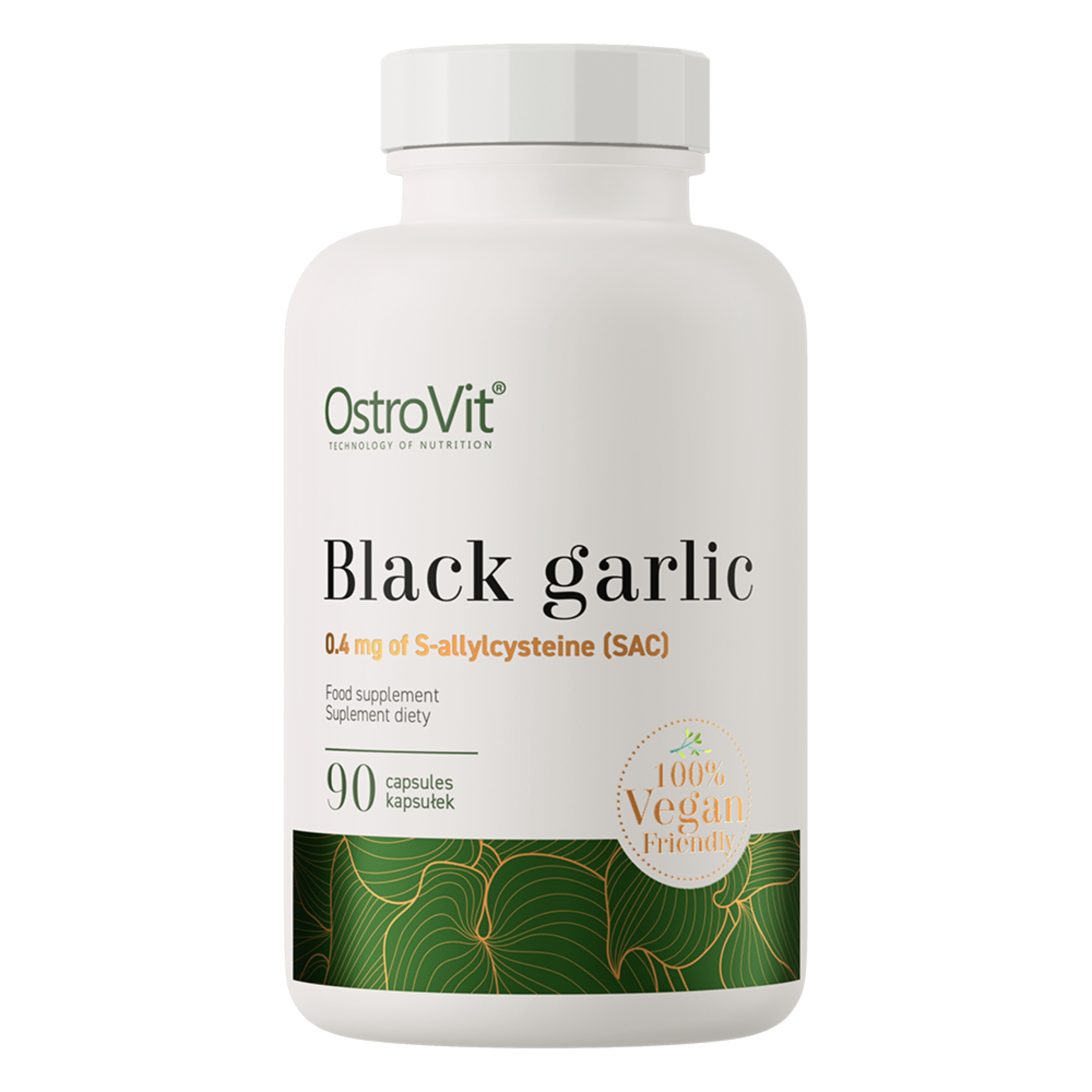 Ostrovit - black garlic, 90 kapsułek