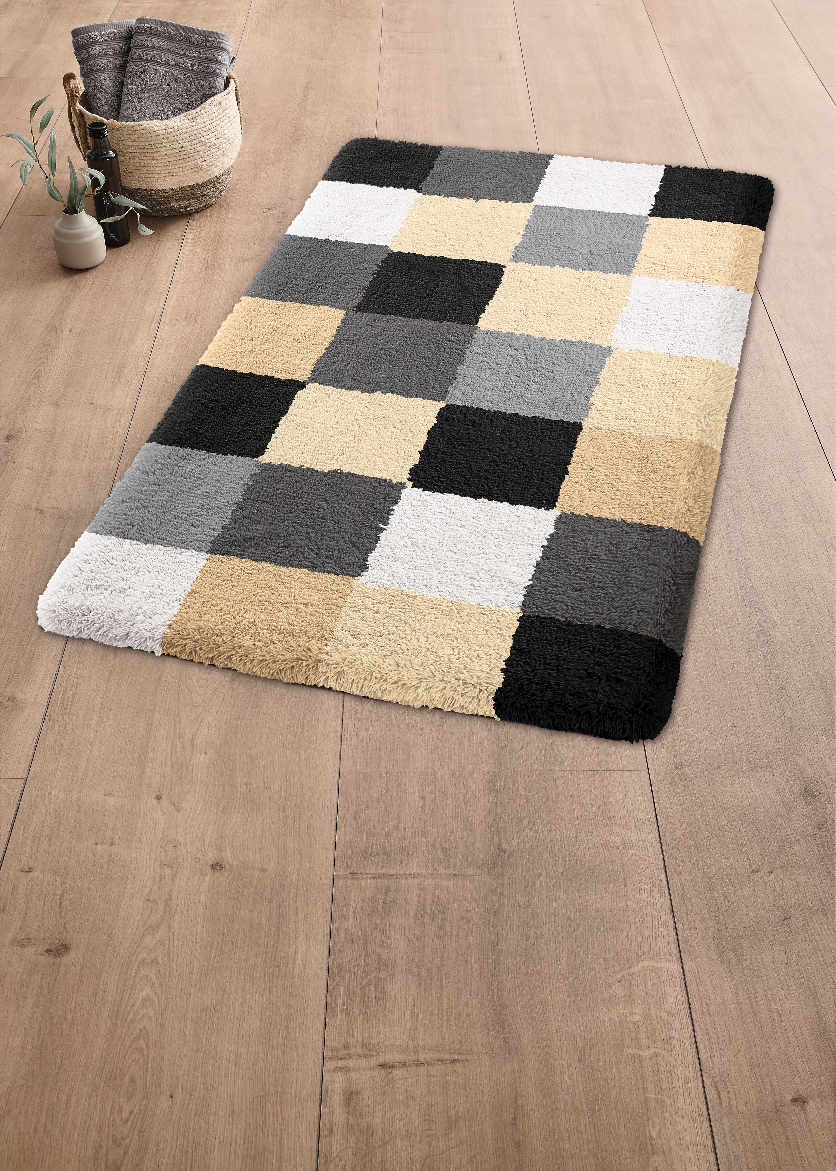 Kleine Wolke Caro dywanik łazienkowy 60x105 cm poliakryl mix kolorów 5426926382