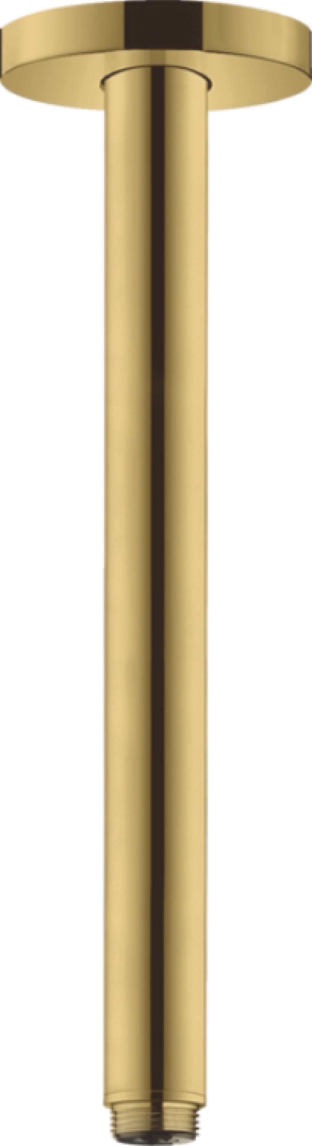 Hansgrohe ramię sufitowe 30 cm złoty optyczny polerowany 27389990