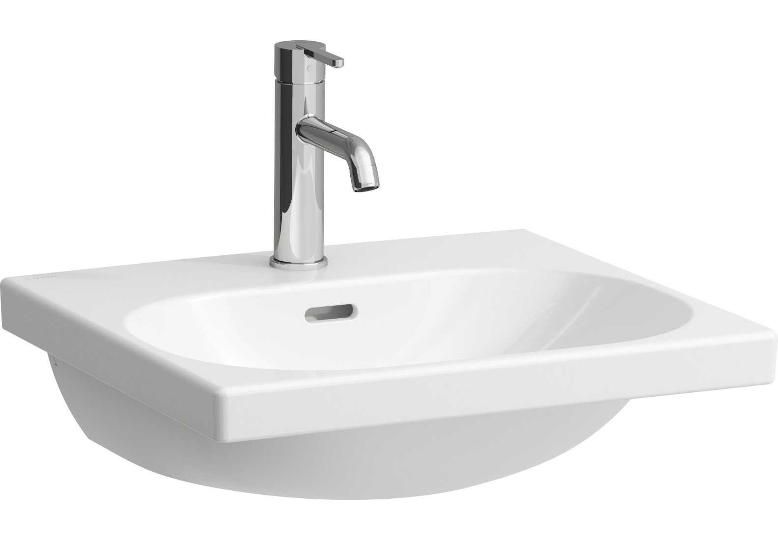 Laufen Lua umywalka 50x46 cm prostokątna meblowa biała H8100810001041