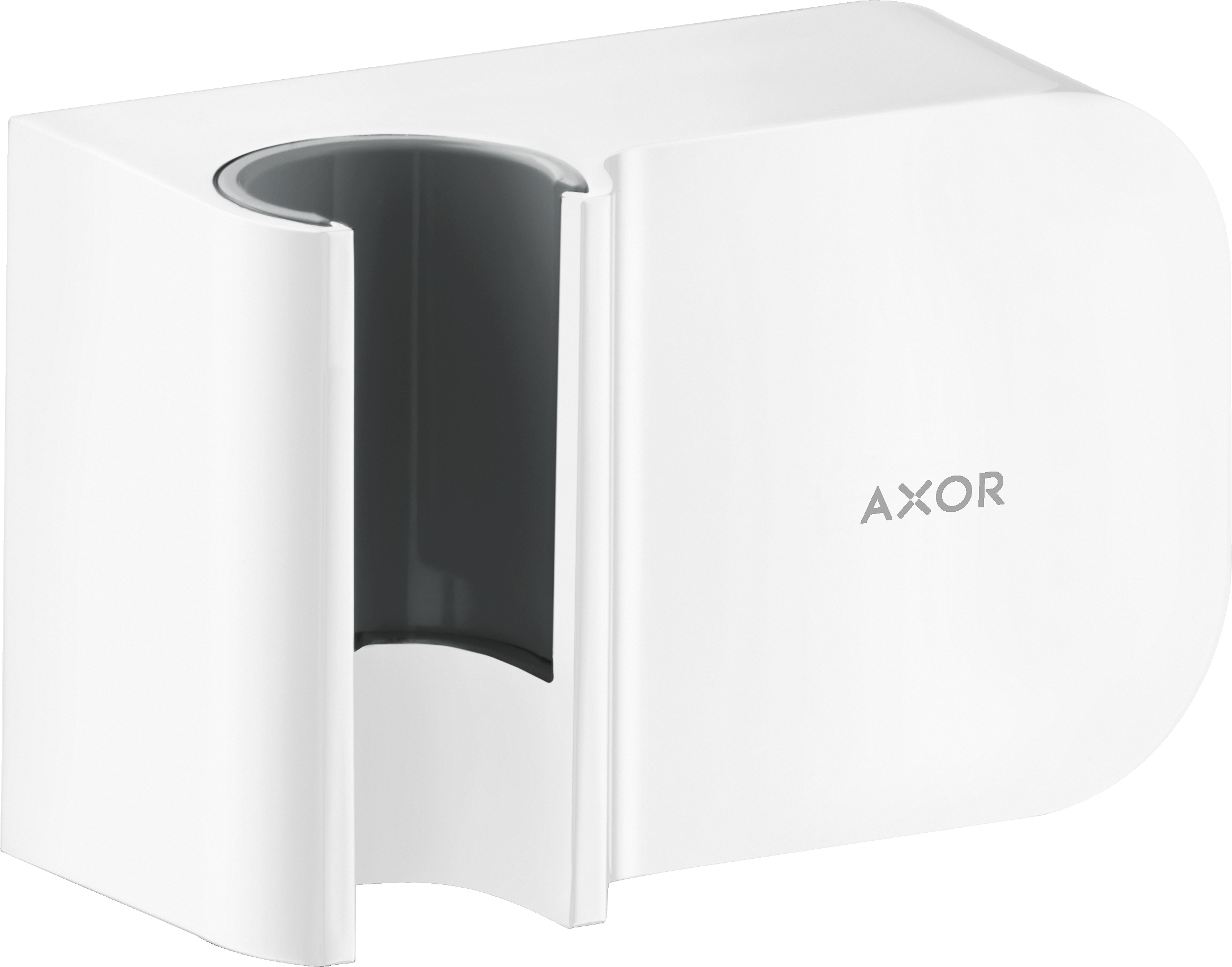Axor One przyłącze kątowe z uchwytem biały mat 45723700