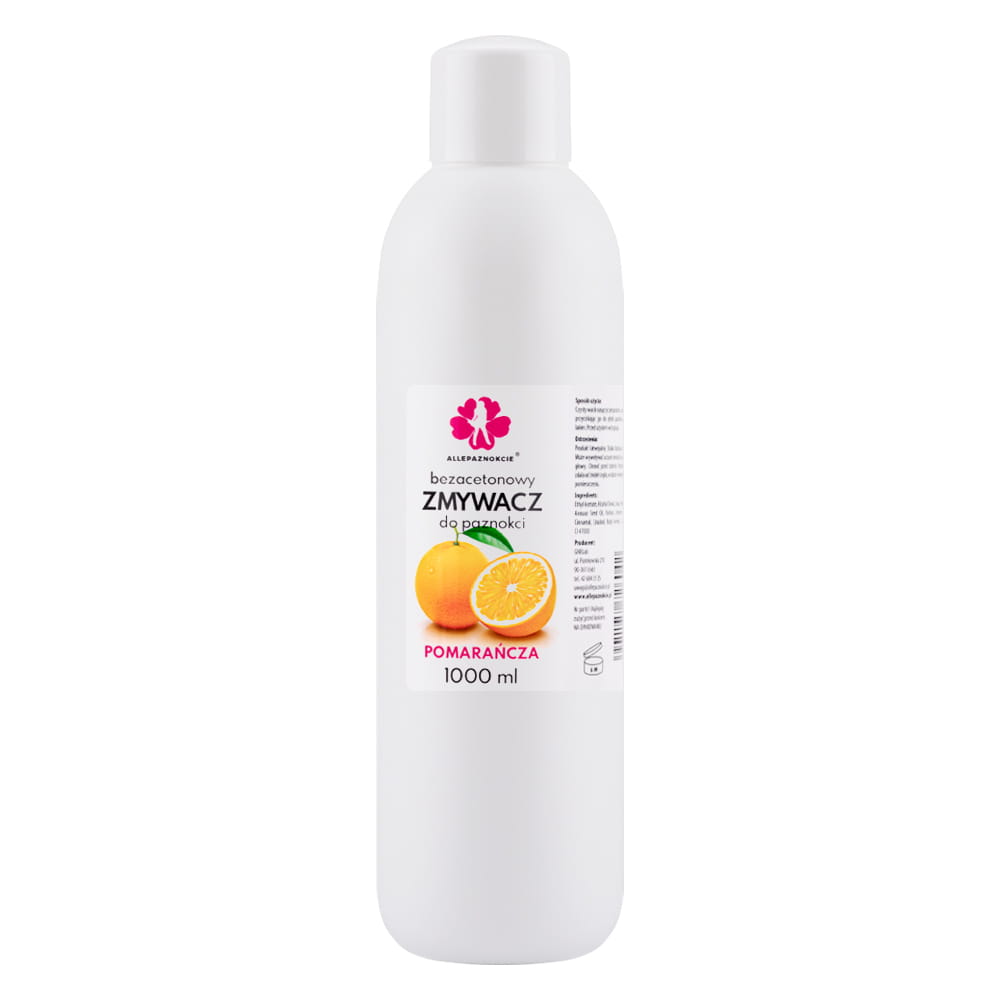 Zmywacz Allepaznokcie Pomarańcza 1000 ml