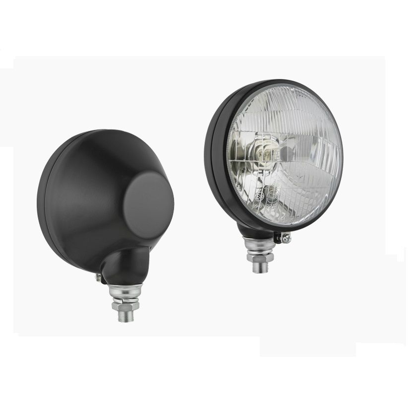 Reflektor przedni typu H4 fi161 w obudowie metalowej stojący RE.43920 Wesem