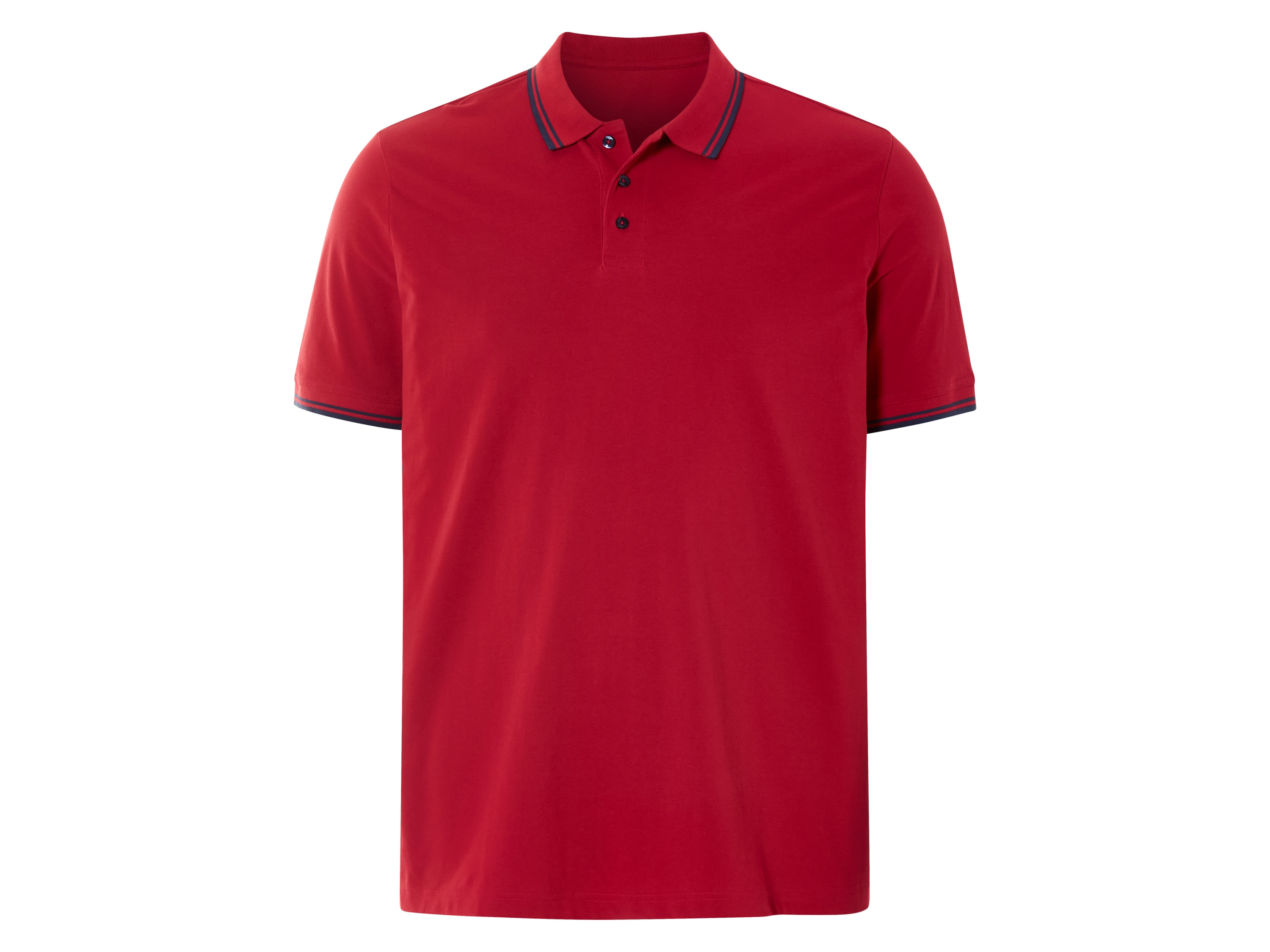 Livergy Koszulka polo męska Czerwony, XXL 60/62