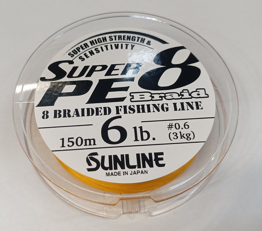 Sunline Plecionka Super PE 8 Braid #0.6 150m