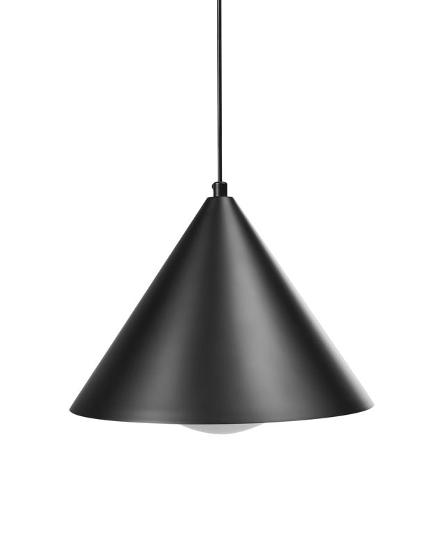 Lampa wisząca Leyre Metal Czarny 1 szt.