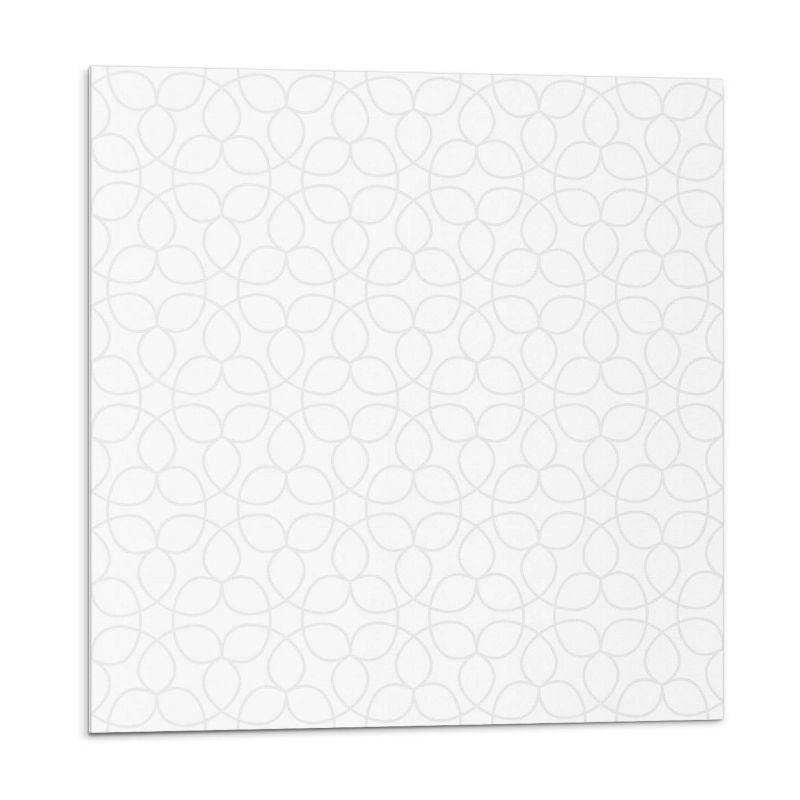 Kafelki samoprzylepne Wallfluent 50x50 cm Finezyjne okręgi w stonowanej kolorystyce 4 szt.