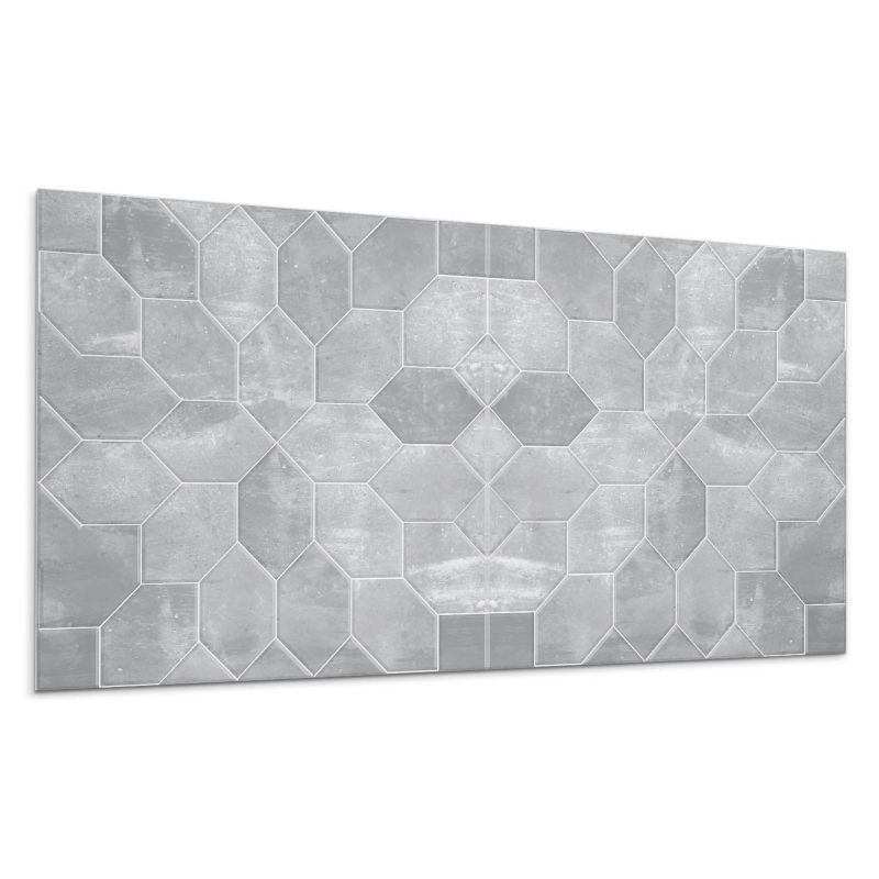 Panel samoprzylepny Wallfluent 120x60 cm Mozaikowy wzór heksagonalny w nowoczesnym stylu 1 szt.
