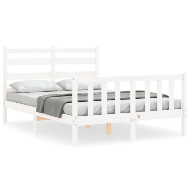 Łóżko drewniane WaszeMeble biała WM-3192007 1 szt.