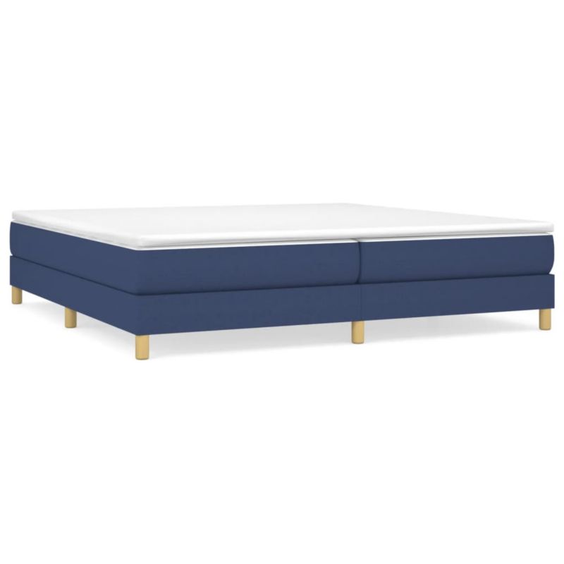 Łóżko tapicerowane WaszeMeble 200x200 cm niebieska WM-3120644 1 szt.