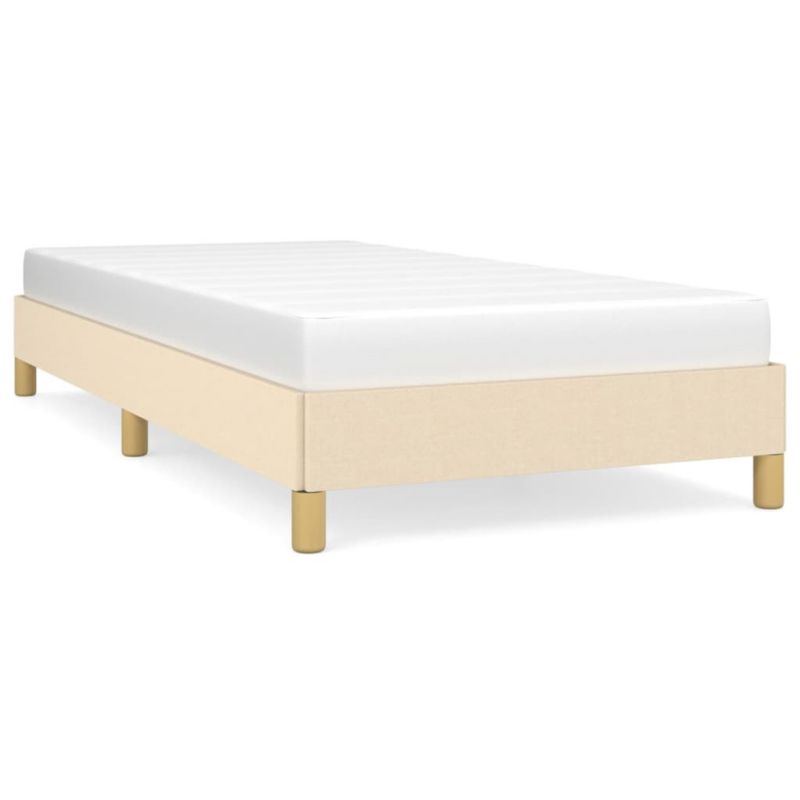 Łóżko tapicerowane WaszeMeble 80x200 cm kremowa WM-346775 1 szt.