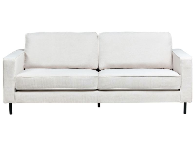 Sofa Savalen Złamana biel dla 3 osób 1 szt.