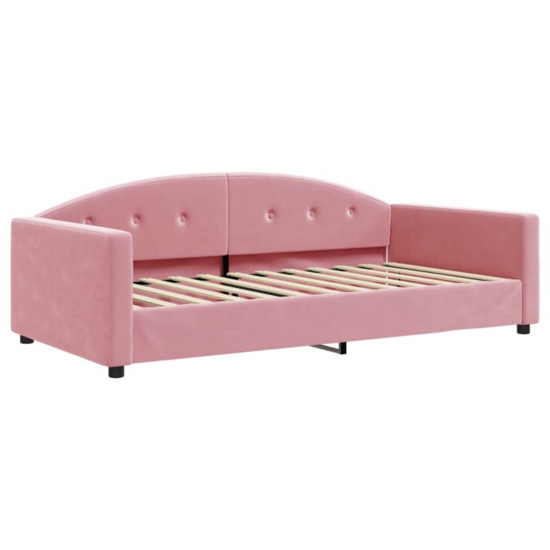 Łóżko dzienne WaszeMeble 100x200 cm różowa WM-354146 1 szt.