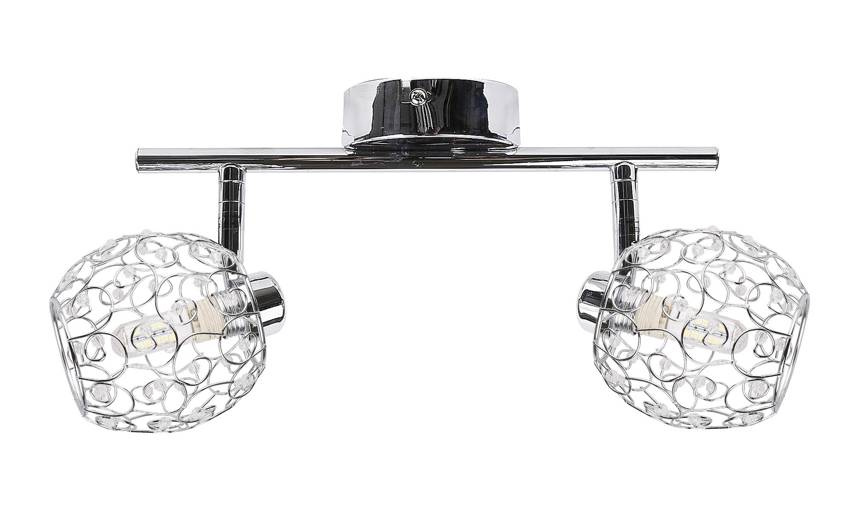 LAMPA ŚCIENNA HORUS LISTWA G9 CHROM