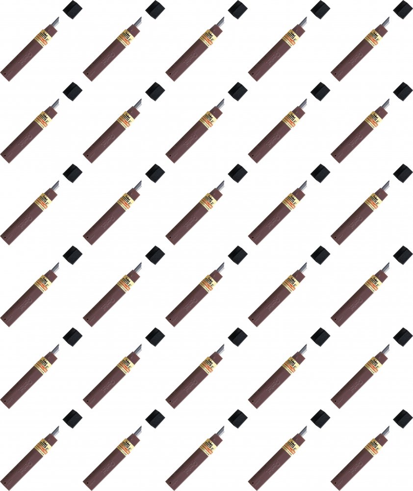 36x Grafity ołówkowe Pentel, 0.3 mm, HB