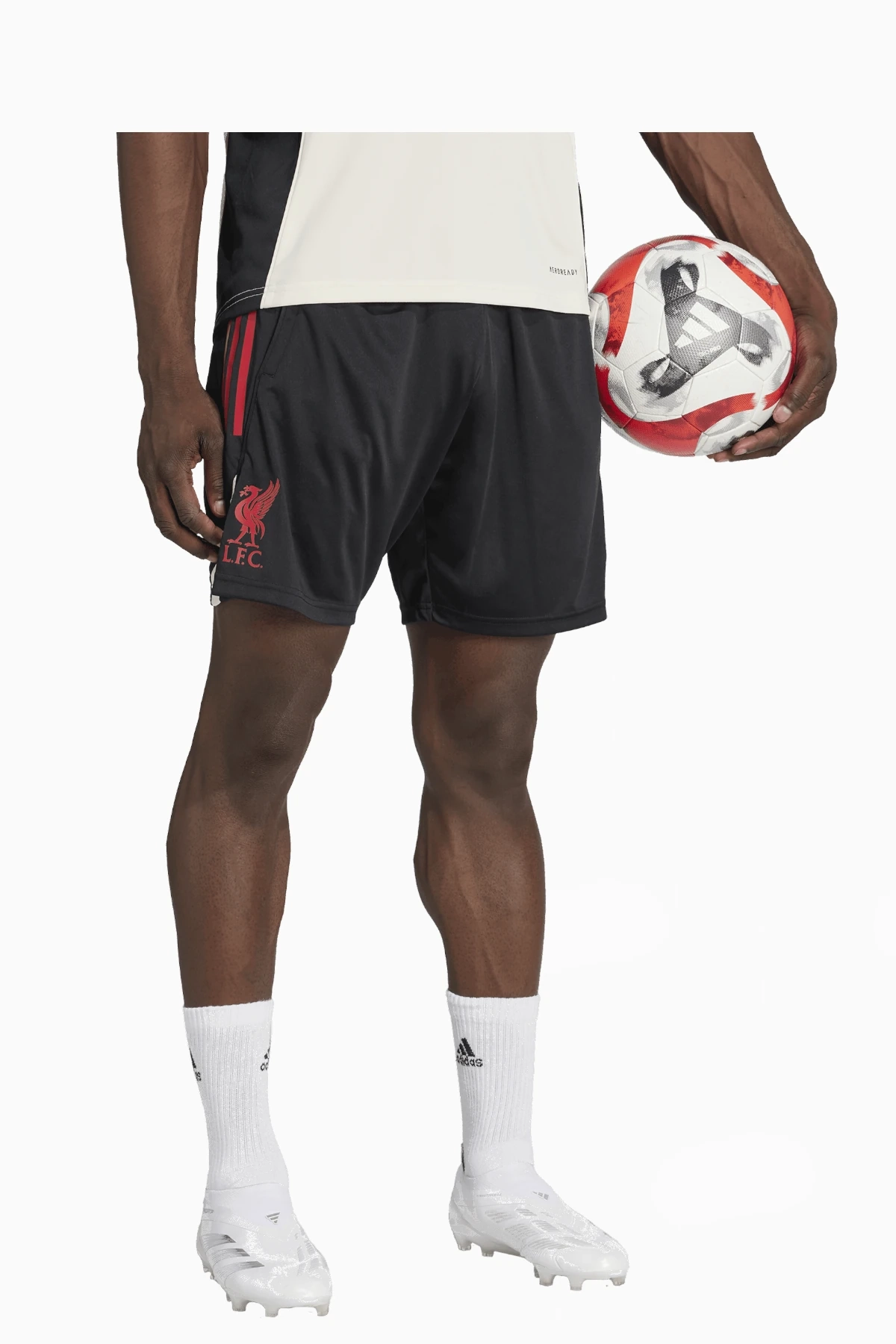 Spodenki adidas Liverpool FC 25/26 Competition Training - Czerwony