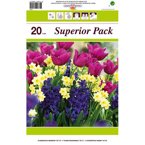 Hihetetlen ajánlat! Tulipán, Nárcisz ás Jácint, 20 db készlet - Hagymák: Mod de ambalare: 20 db