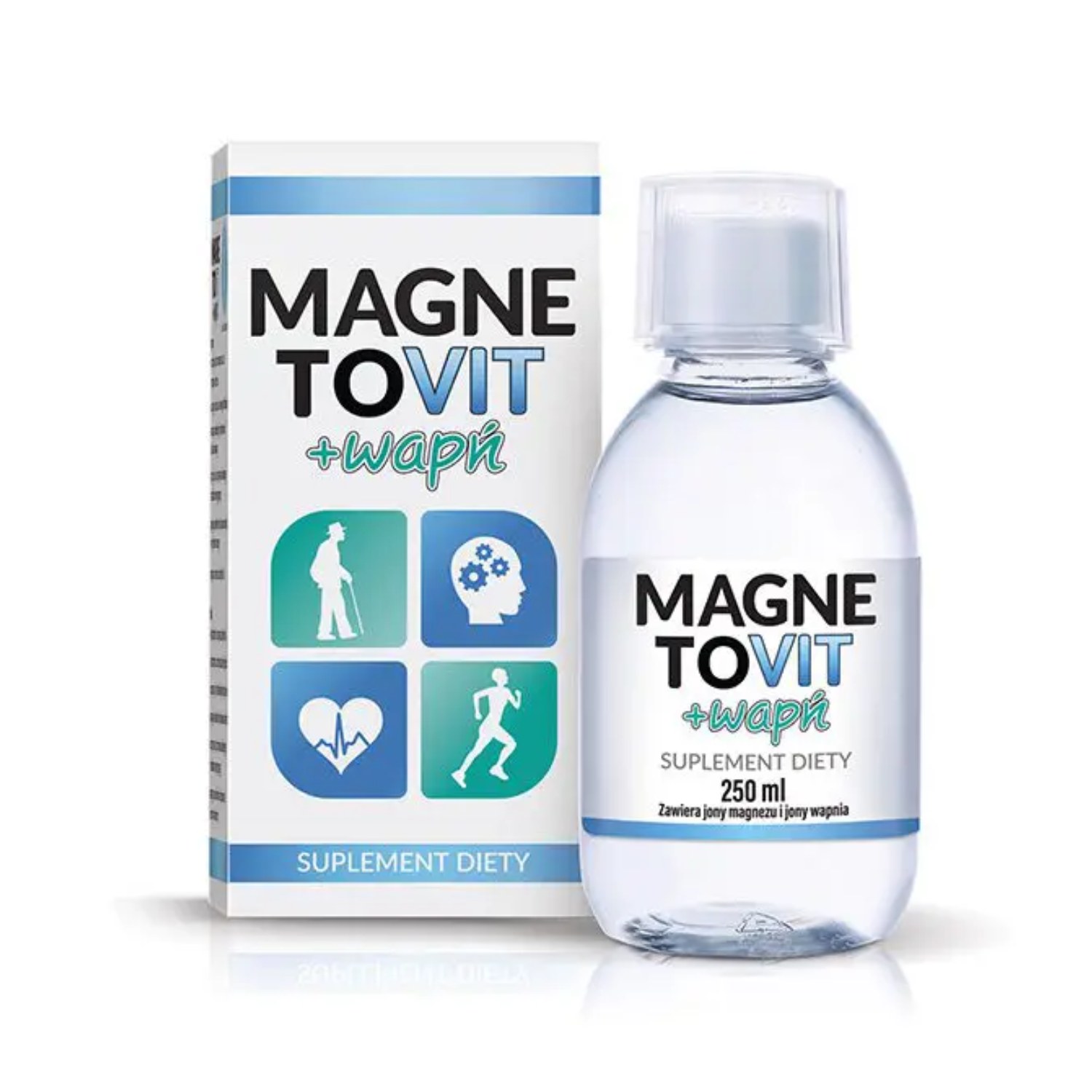 Jodavit magnetovit - magnez + wapń, 250 ml
