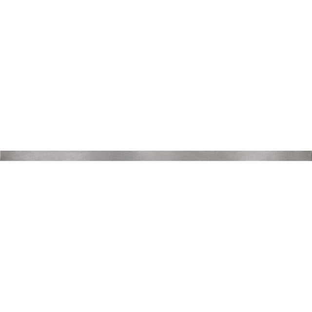 Płytka ścienna listwa UNIVERSAL METAL BORDERS silver mat 2x59,8 gat.
