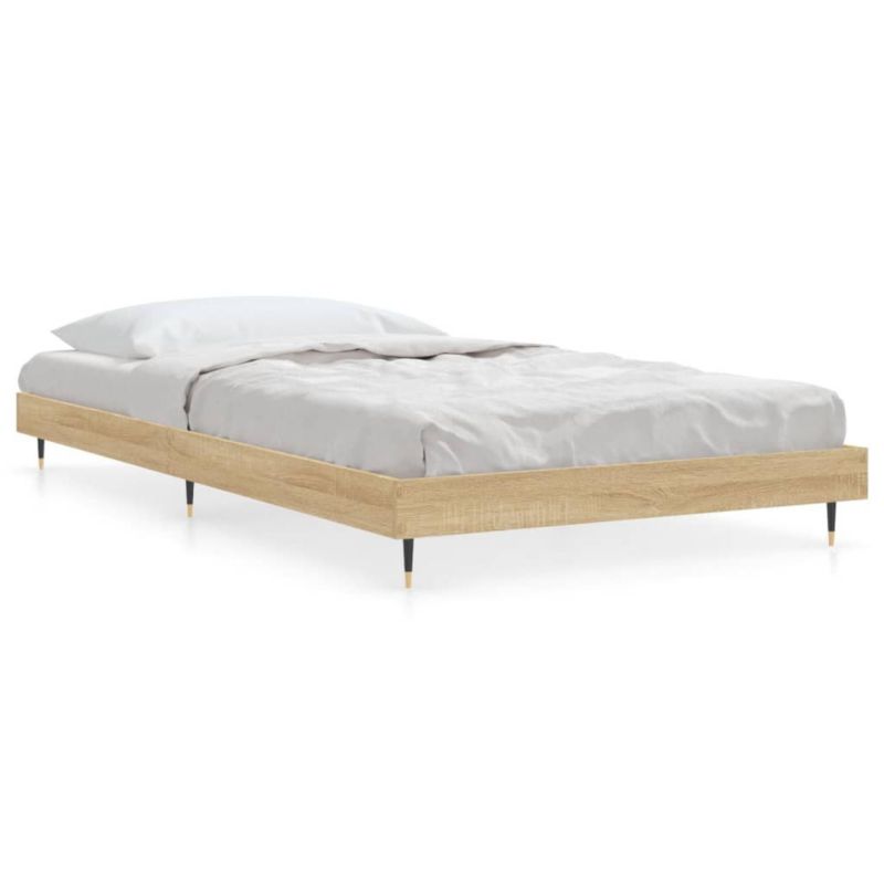 Łóżko metalowe WaszeMeble 100x200 cm brązowe WM-832160 1 szt.