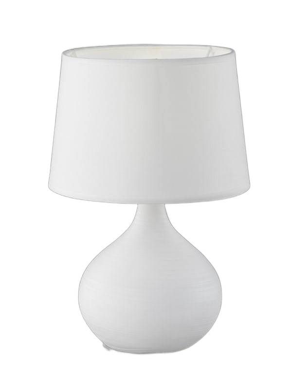 Lampka stołowa RL Martin biała 1 x E14 x 40W IP20 wym: 29 x 20 x 20 cm ceramika - 1 szt.