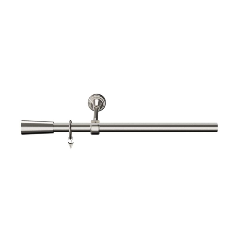 Karnisz pojedynczy Goodhome Athens 19 mm 200 cm stożek szary