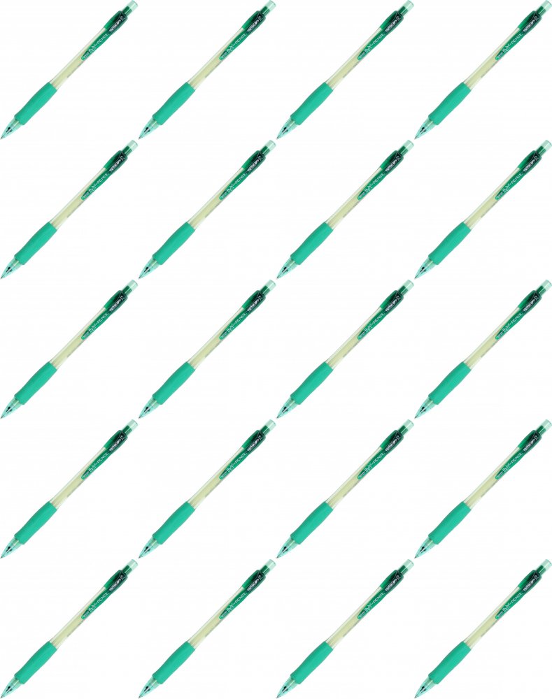 20x Ołówek automatyczny Rystor Boy-Pencil, 0.7mm, z gumką, zielony