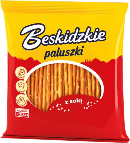 Paluszki Beskidzkie Aksam, z solą, 240g