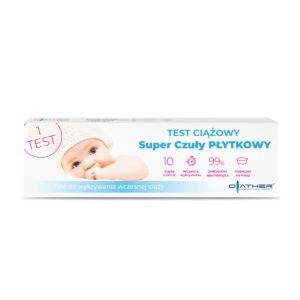 Diather - test ciążowy płytkowy, 1 sztuka