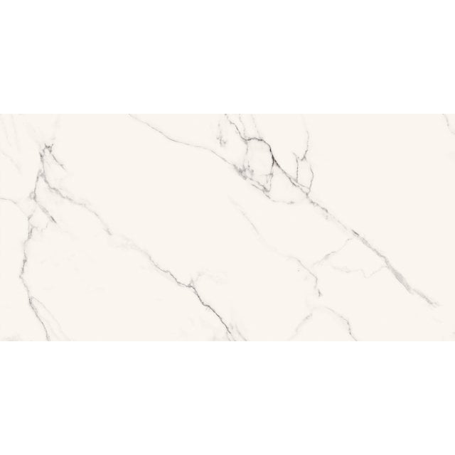 Gres szkliwiony CALACATTA NEW white polished 60x120 gat. I Cersanit