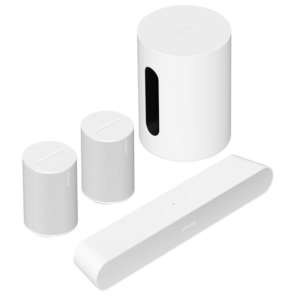 Zestaw sonos ray + 2 x era 100 + sub mini