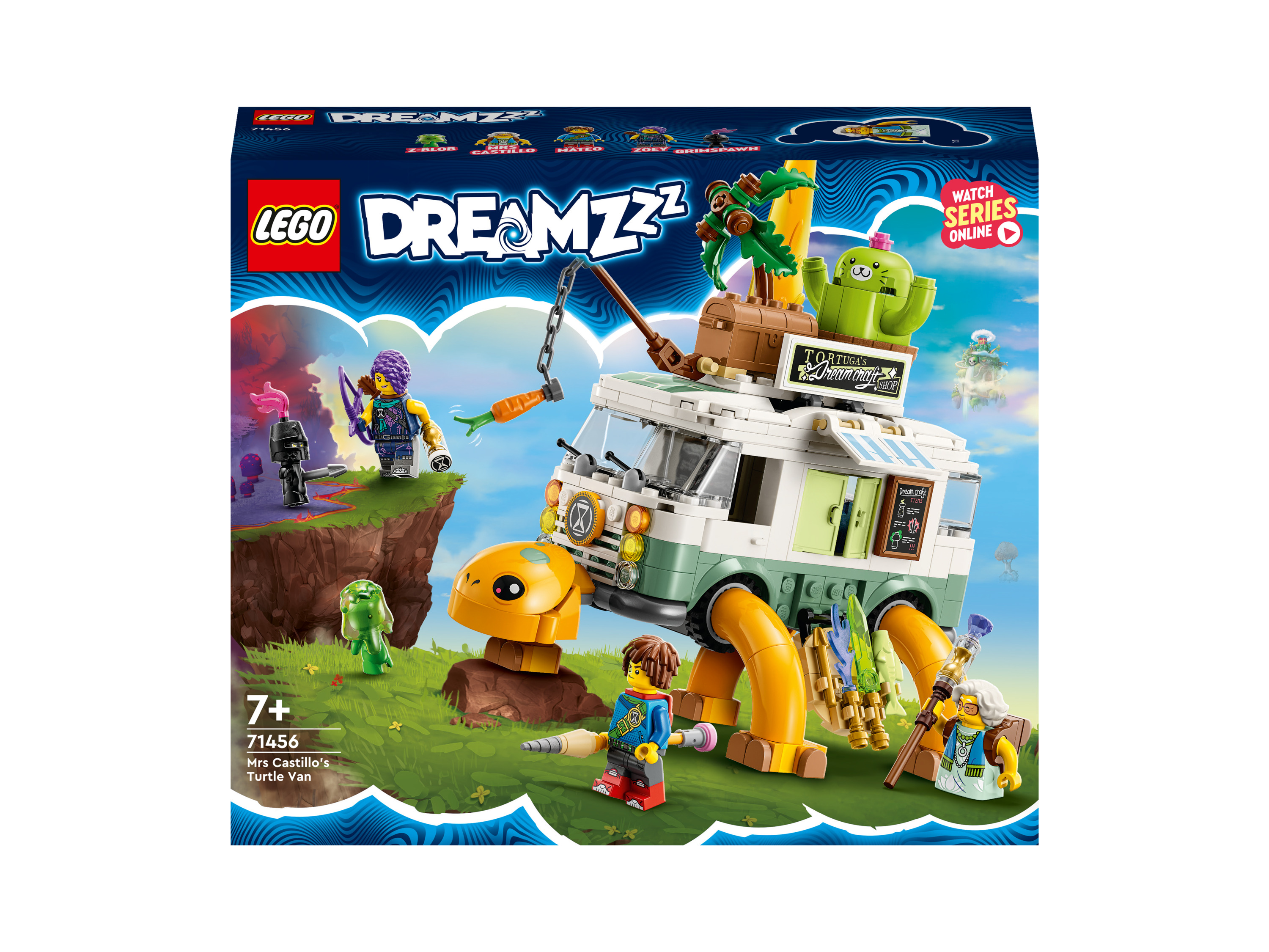 Lego DREAMZzz 71456 »Autobus Pani Castillo z żółwiami«