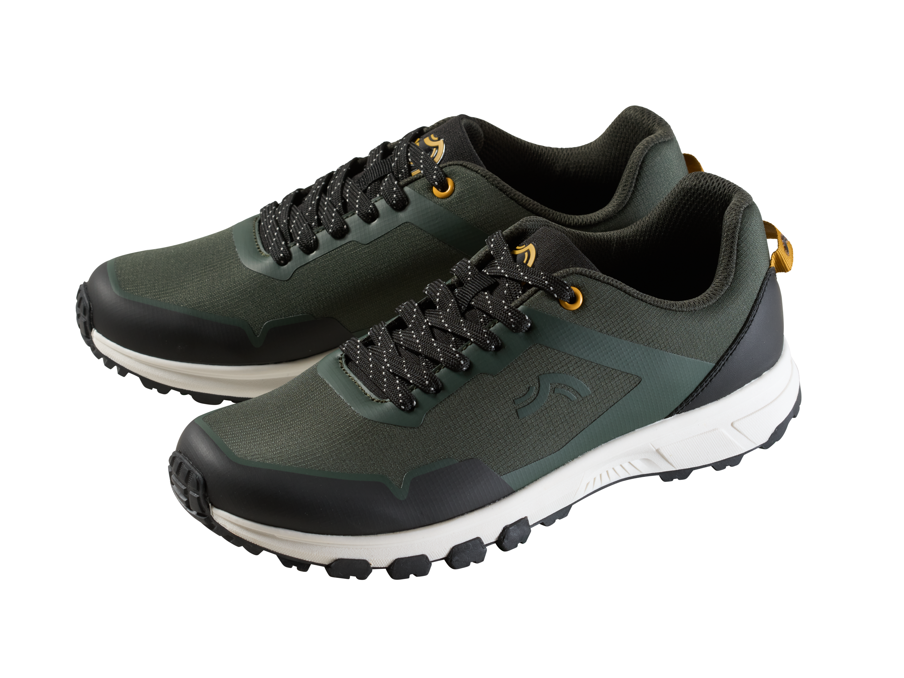 Crivit Buty trekkingowe męskie, wodoodporne Zielony/czarny, 46