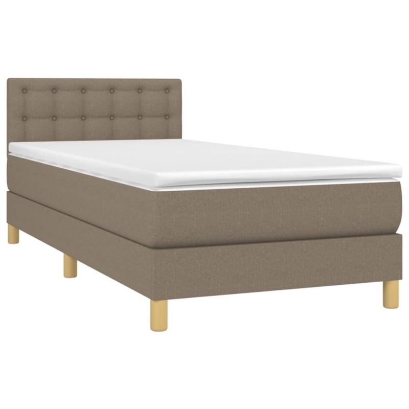 Łóżko kontynentalne WaszeMeble 80x200 Brązowe WM-3133993 1 szt.