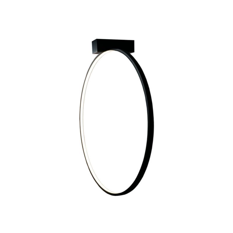 Kinkiet ścienny Shilo Agaro czarny LED 17.8W 3000K 2173lm IP20 wym: 61 x 57 x 17 cm - 1 szt.