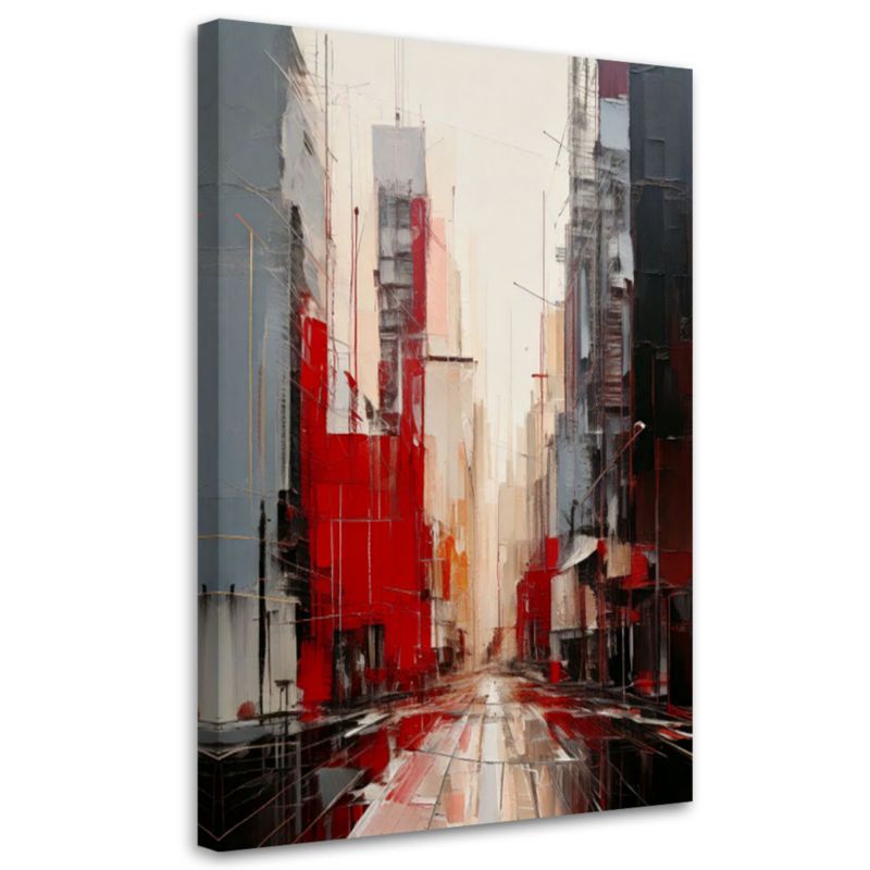 Obraz na płótnie Feeby Miasto Miejska Architektura 60x90cm 1szt