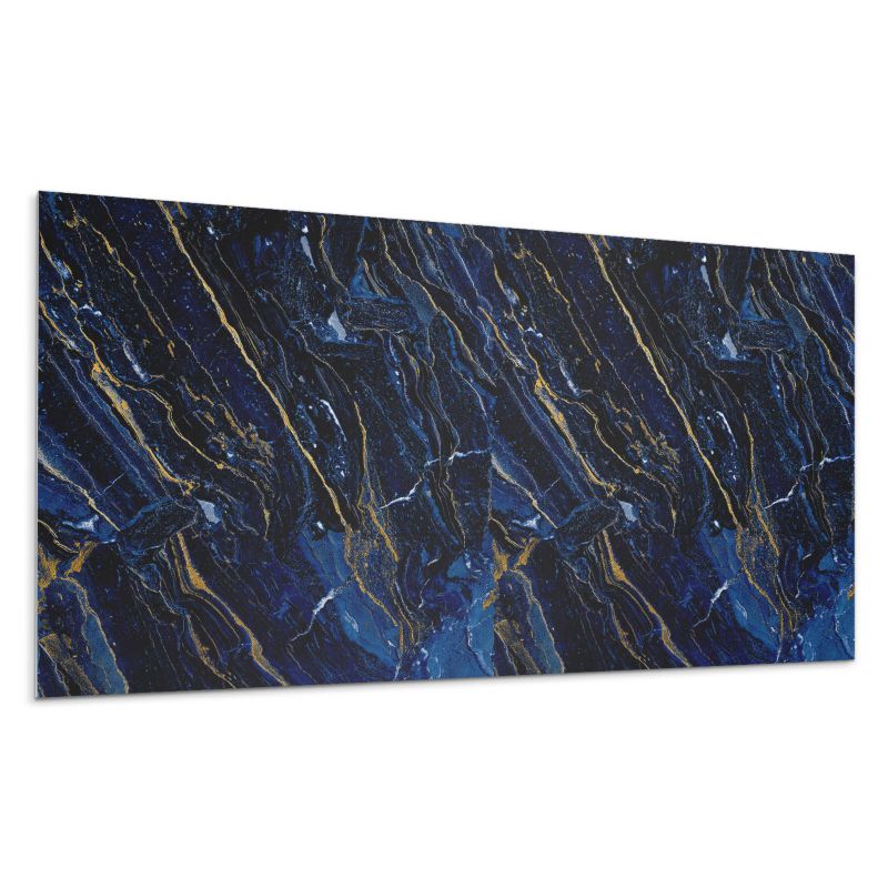 Panel samoprzylepny Wallfluent 120x60 cm Marmurowa gra kształtów 1 szt.