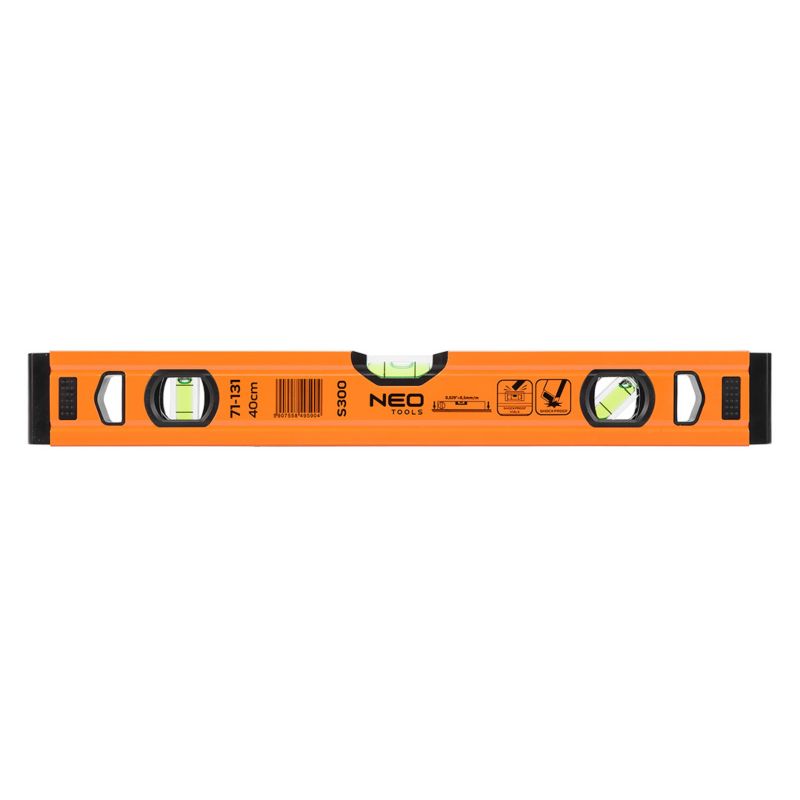 Poziomnica NEO TOOLS aluminiowa S 300, 3 libelle, 40 cm 1 szt