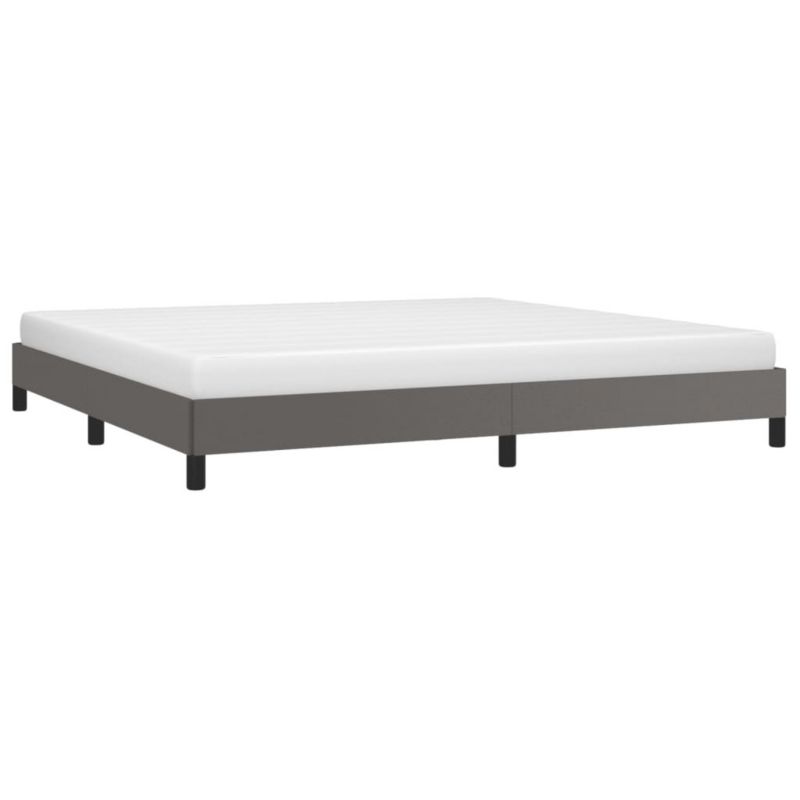 Łóżko tapicerowane WaszeMeble 200x200 cm szara WM-346926 1 szt.