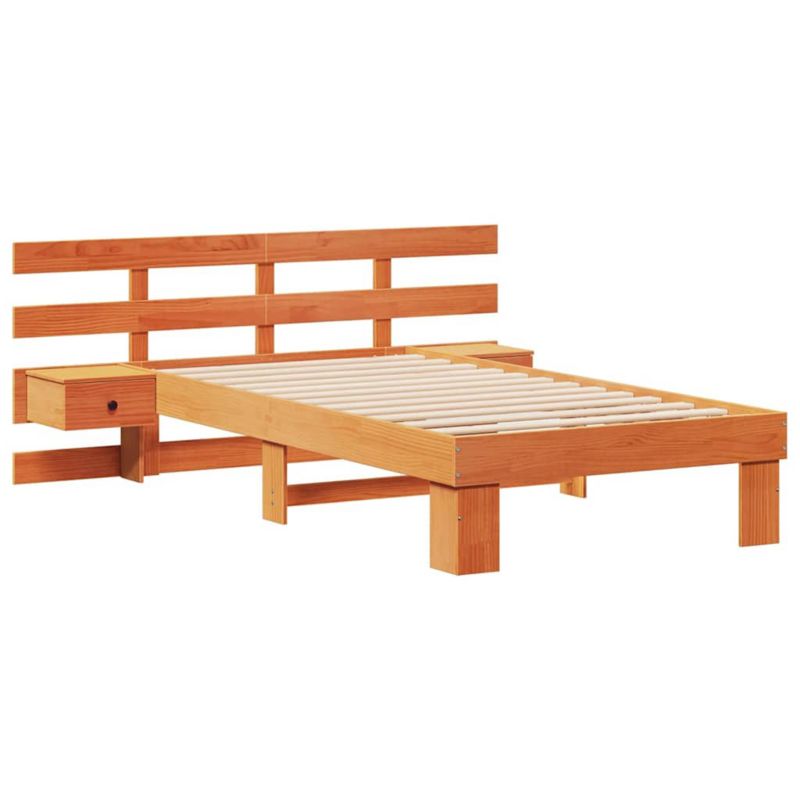 Łóżko metalowe WaszeMeble 90x200 cm brązowy WM-872712 1 szt.