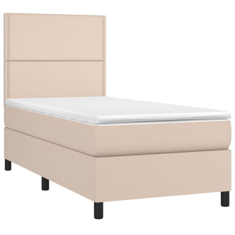 Łóżko kontynentalne WaszeMeble 90x200 Brązowe WM-3135866 1 szt.