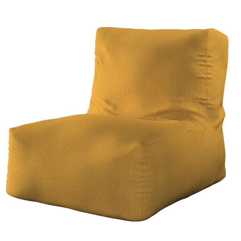 Pufa- fotel Dekoria 67 x 31 x 75 cm miodowy szenil 1 szt.