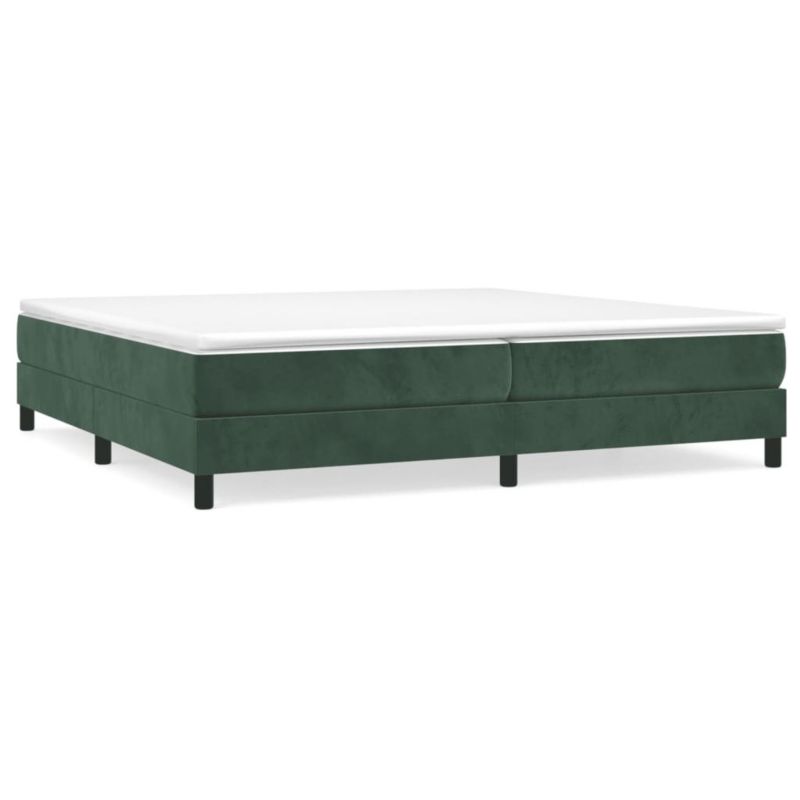 Łóżko tapicerowane WaszeMeble 200x200 cm ciemnozielone WM-3120793 1 szt.