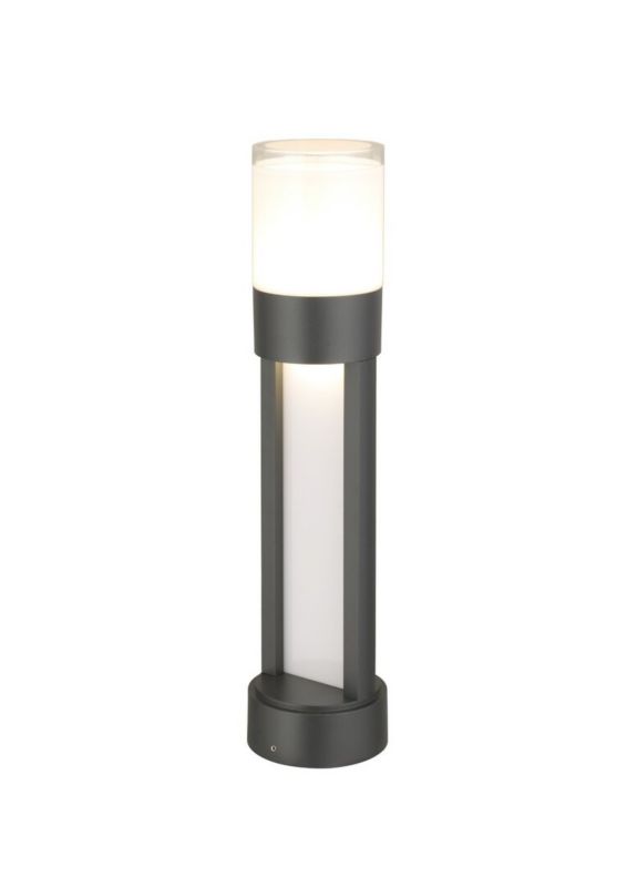 Lampa ogrodowa stojąca Rabalux Leitha czarno-biała LED 12W 3000K 720lm IP44 wym: 50 x 10 x 10 cm aluminium - 1 szt.