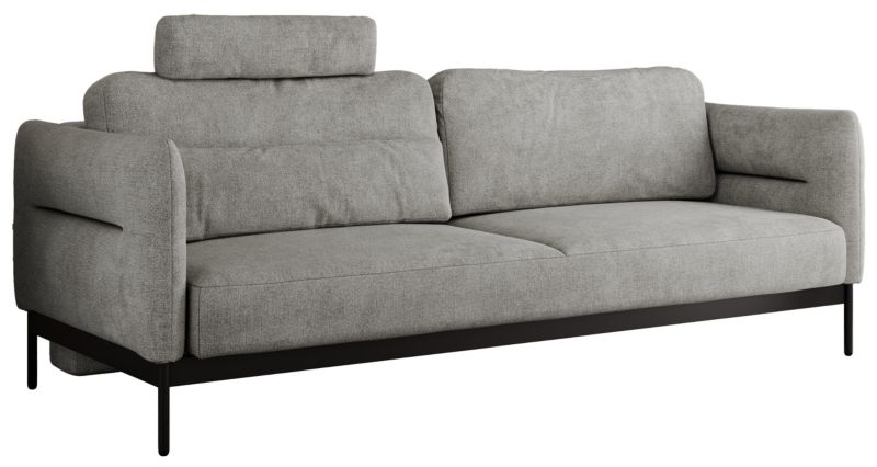 Sofa MKS Meble SALENTO jasnoszary struktura 1szt.