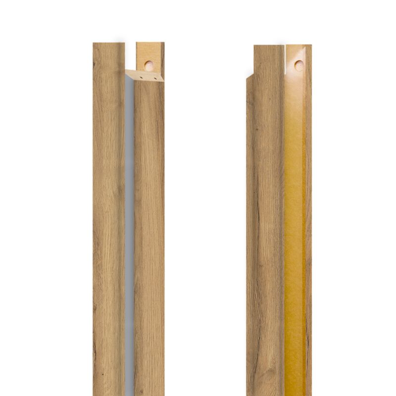 Baza ościeżnicy regulowana Fortia 140-180 mm 8 cm 90 stopni prawa dąb grandson
