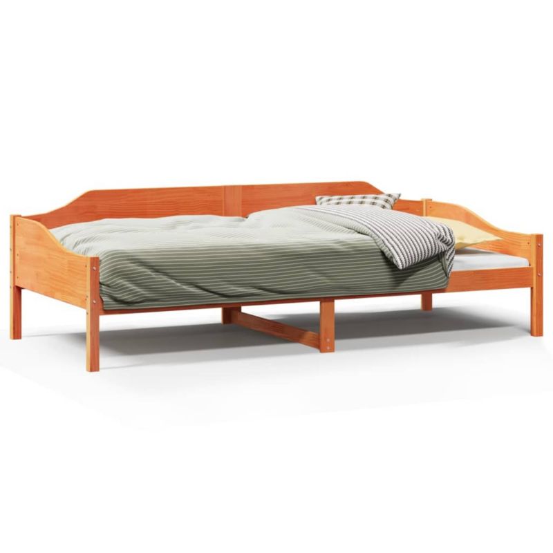 Łóżko drewniane WaszeMeble 90x190 cm brąz WM-850919 1 szt.