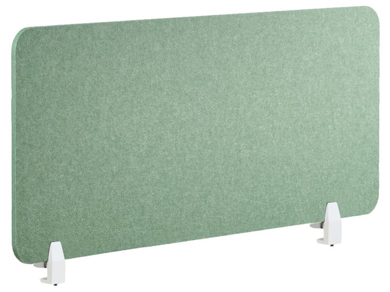Przegroda na biurko 120 x 50 cm zielona Split 120 x 1 cm 1 szt.